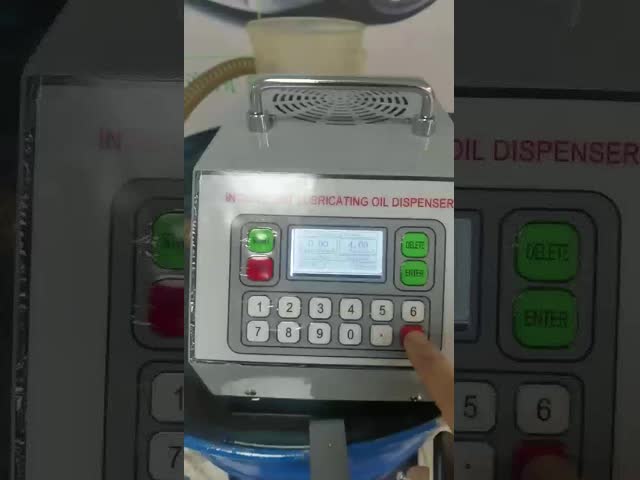Portable and Intelligent Electric Engine Oil Dosing Dispenser For Oil Shop