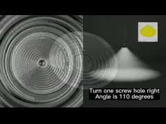 30W 50W 100W 78MM Dia LED Glass Lens With CXB3590 CRI80 36V LED