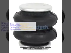 Goodyear Double Bellow Air Spring 2B7-540 Firestone Style W01-358-3400 Air Bag