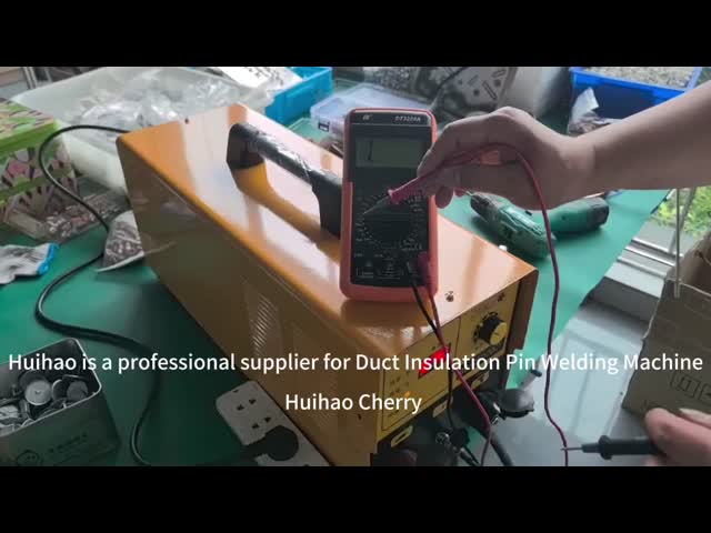 Logo Customizable Insulation Pin Welding Machine For 2.7-3.4mm Diameter Duct Insulation Welding Pins