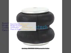 China FD138-18 Contitech Air Spring Rubber Double Convoluted G1/2 Gas Filled Shock Absorber supplier