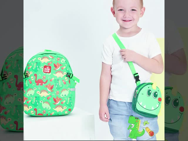 2 In 1 Shoulder Bag And Backpack Kids Designer Backpack For Girl Boys Lightweight Easy Clean