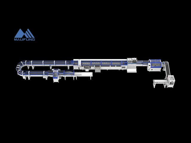Intelligent Book Spine Gluing Line（One-button switching size for all equipment）