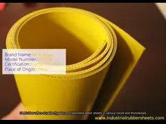 Industrial Neoprene Rubber Sheet with 1.0-6.0mm Thickness 1-1.5m Width and 1-50m Length for Weather and Water Resistance