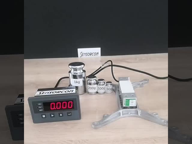 SC8320C High Accuracy Livestock Scales Load Cell Kits 500kg 1ton 2ton for Silo Tank Hooper