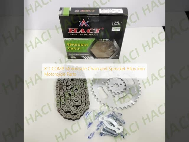CGL125 COMP Motorcycle Chain and Sprocket Alloy Iron Motorcycle Parts