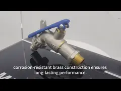 Metal Ballcock Valve Ball Cock Bib Cock Brass Valves 1/2