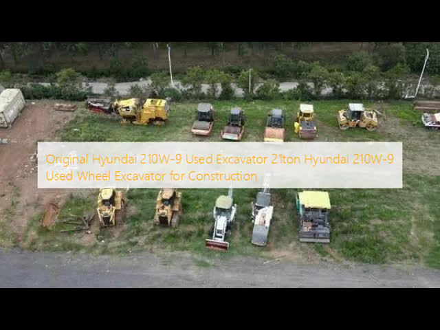 Original Hyundai 210W-9 Used Excavator 21ton Hyundai 210W-9 Used Wheel Excavator for Construction