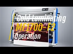 Adjustable Temperature Commercial Laminators 64 Inches Double Sided Laminating Machine