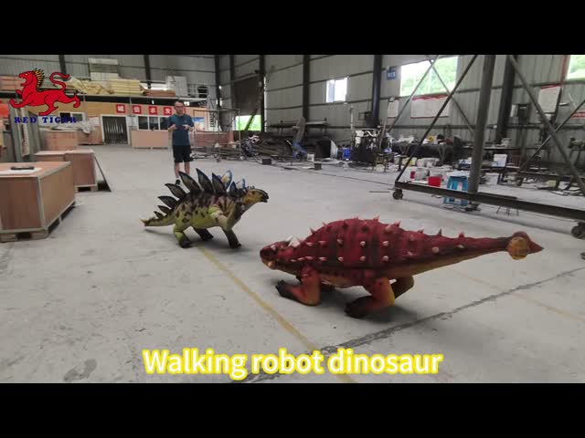 New Realistic Animatronic Remote Control Walking Robot Dinosaur Stegosaurus Robot Dog