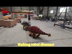 New Realistic Animatronic Remote Control Walking Robot Dinosaur Stegosaurus Robot Dog