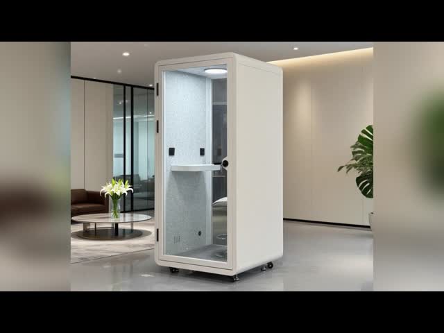 770lbs Quiet Space Office Pods Soundproof 1 Person Portable Meeting Pods