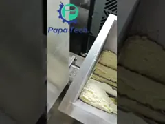 China Easy Operate Automatic Encrusting Machine 1.5kw For Brazilian Cheese Bread supplier