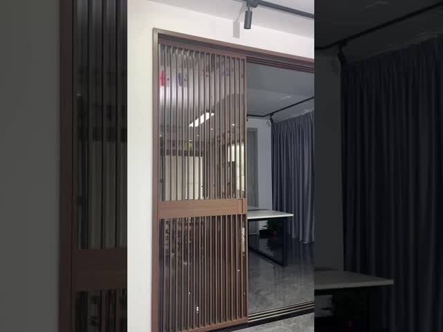 6063-T5 Aluminium Interior Sliding Doors Room Dividers Maximizing Light Space Saving
