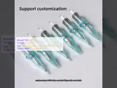 Medical Grade SS304 Tattoo Needles Polished 0.30mm 0.35mm 0.40mm