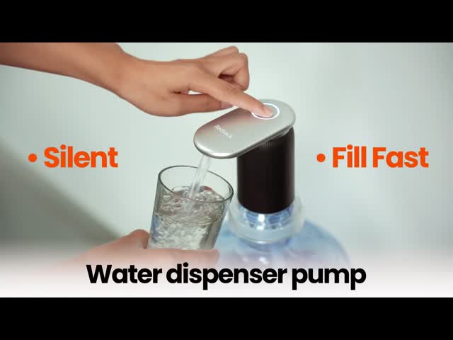 2025 New Design Silent Water Pump Dispenser Machine 3 Gallon Water Cooler Pump For Home Office Travel