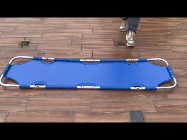 Military Camouflage Four Fold Stretcher