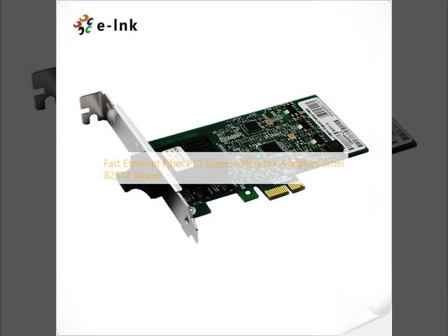 Fast Ethernet Fiber PCI-Express Network Adapters (Intel 82574 Based)