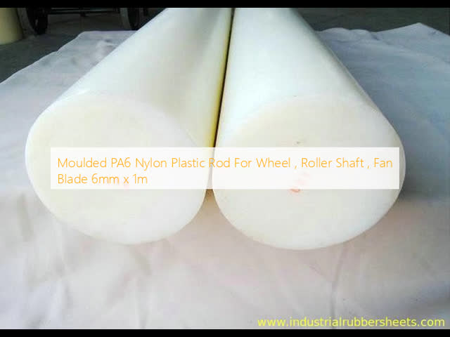 Virgin Nylon PA6 Material High Tensile Strength Corrosion Resistant Nylon Plastic Rod PA6 Rod