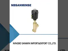 Pneumatically operated 2/2 way angle seat valve CLASSIC  Gunmetal body with PA actuator