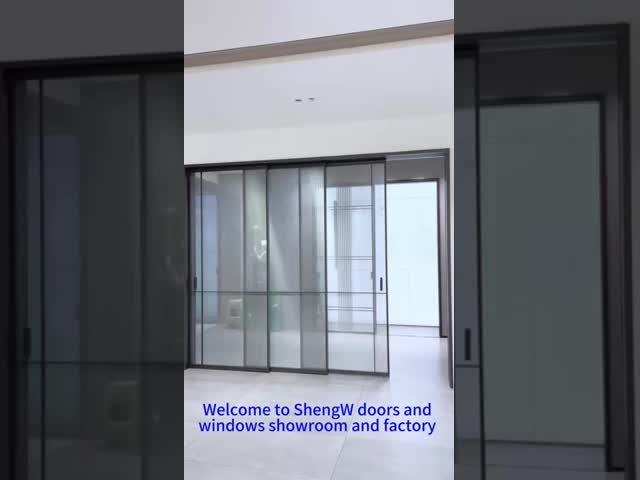 Customizable Aluminium Glass Hinged Door Top-Notch Hardware Comprehensive Support For Villa