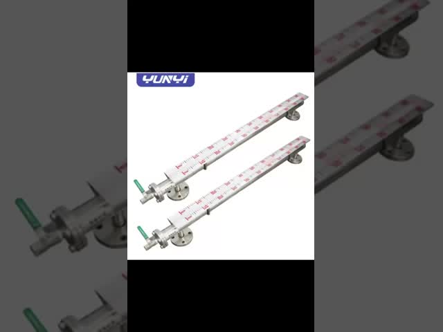 YLMW500 Magnetic Level Gauge: Robust Design, Clear Visual Indication for Tank Level Monitoring in Harsh Environments