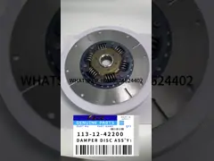 KBZE 113-12-42200 KOMATSU D31 D37 DAMPER DISC 337*213*31.5 16T FITS FOR BULLDOZER video