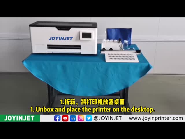 A3  DTF Printer 300mm Desktop DTF  Printer with one DX7 printhead
