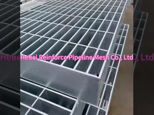 Galvanized Steel Bar Grating 30mm Pitch Anti-Corrosion Walkway Cover