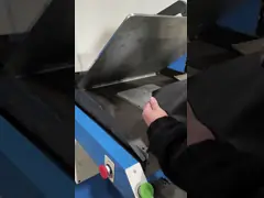 Leather Production Machinery 120 Ton Full Automatic Hydraulic Industrial PU Leather Embossing Machine for Wallet Shoe Belt Production video