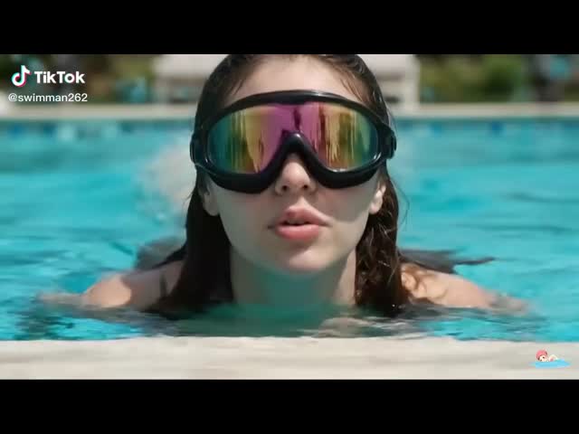 New model swimming goggles - High-definition waterproof and anti-fog large frame - Silicone connected earplugs for both men and women - Cross-border outdoor customized swimming goggles