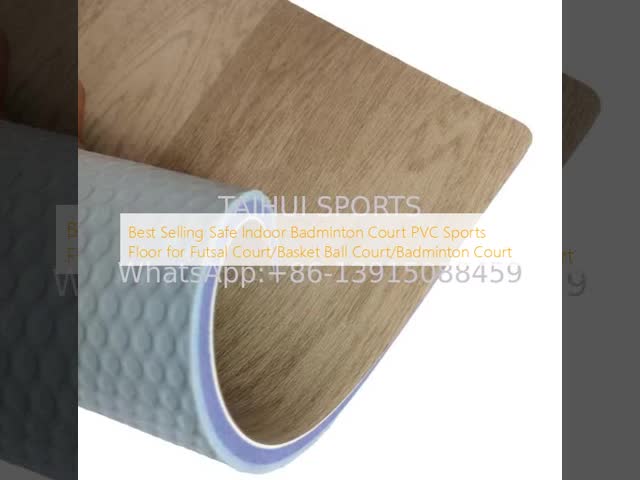 Best Selling Safe Indoor Sport Court Flooring for Volleyball, BasketBall,Badminton,Table Tennis
