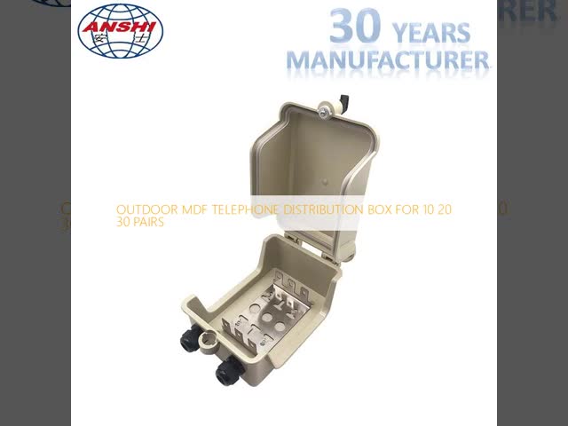 Outdoor Telephone Junction Box for 10 20 30 Pairs  IP54 Rating