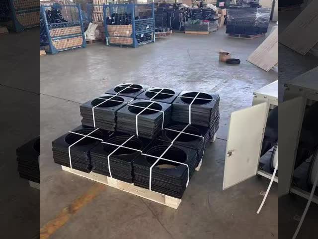 Recycled Material Base Traffic Cone Weight Stackable Base Design High - Quality Rubber Base