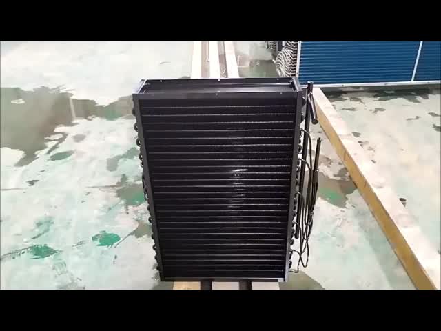 Marine Copper Condenser with Aluminum Fins 12mm Tube Corrosion Resistant