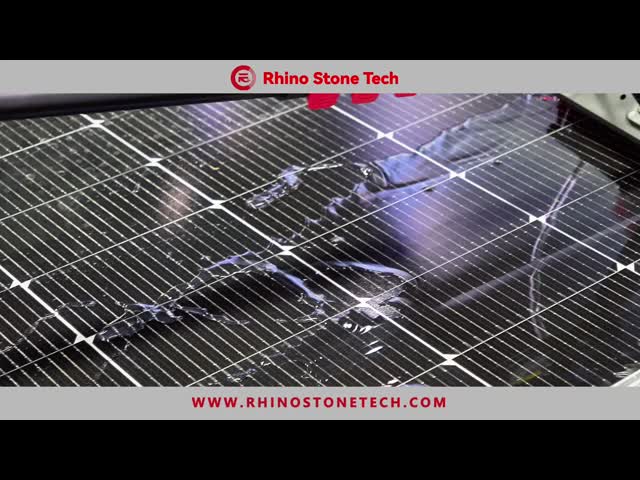 Telescopic Water Fed Pole Glass PV Cleaning Care Product