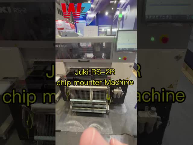 SMT Assembly Machine JUKI 8 Head Vertical Fully Automatic Chip Mounter JUKI RS-2R SMT Pick And Place Machine
