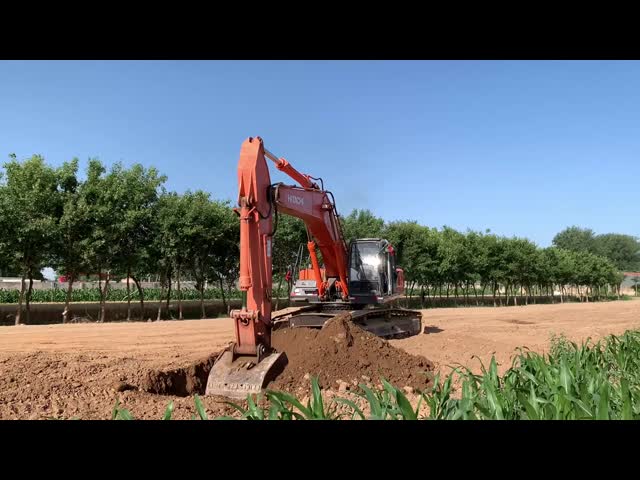 Hitachi ZX330 Japanese Agricultural Machine 33-Tons Excavator Engine Hammer Crawler Moving Type Key Including Motor Gear PLC