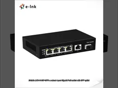 産業用 10/100/1000Mbps 802.3bt PoE++ スプリッター出力電圧 12VDC