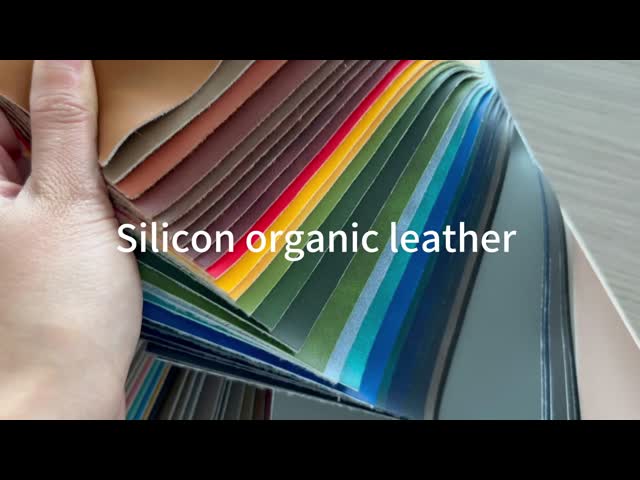 Premium Silicone Polyurethane Leather For Hotels Resorts Luxurious Eco Conscious 1.0mm