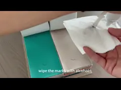 China High Density Suede Fabric Car Ceiling Fabric Soft Artificial Leather For Auto Interiors supplier