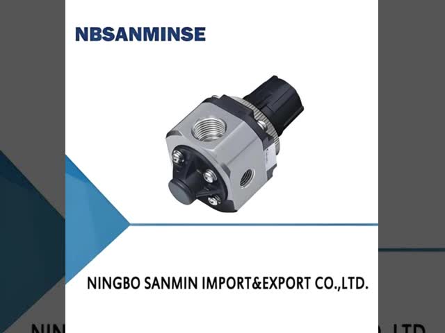 SRH Series Vacuum Regulator for Pneumatic Tools with 0.02～0.2 MPa Pressure Range and 5-60°C Working Temperature