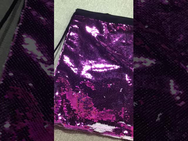 Sublimation Printing Mermaid Sequin Reversible Backpack Sublimation Drawstring Bags Blanks