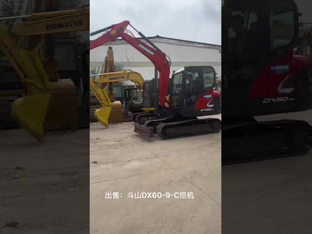 2023 Used Doosan Dx60 Mini Excavator Original Doosan Dx60-9 Dh60 Dx55 Dx60-7 Dx80 Dx75 Used Doosan 55 60 75 80 for Sale