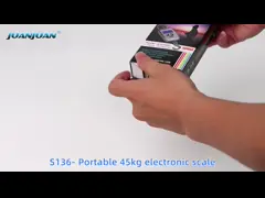 Weiheng Small Portable Electronic Digital Luggage Scales WH-A05 45KG Accuracy 5g Maximum Weight Recommendation 45 KG