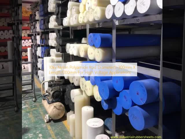 10kv Rated Voltage Nylon Plastic Rod with High Tensile Strength 80 MPa and Diameter 5-300mm for Industrial Use