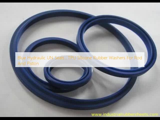 Blue High Quality TPU Hydraulic UN Seals with 90 Shore A Hardness for Rod and Piston