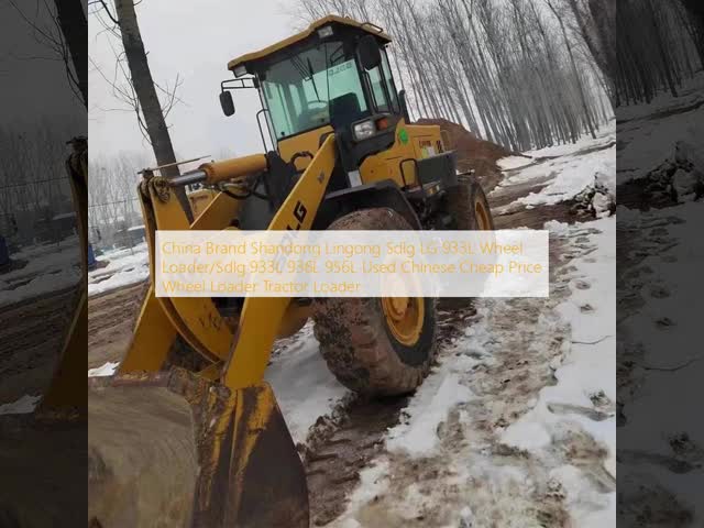 China Brand Shandong Lingong Sdlg LG 933L Wheel Loader/Sdlg 933L 936L 956L Used Chinese Cheap Price Wheel Loader Tractor Loader