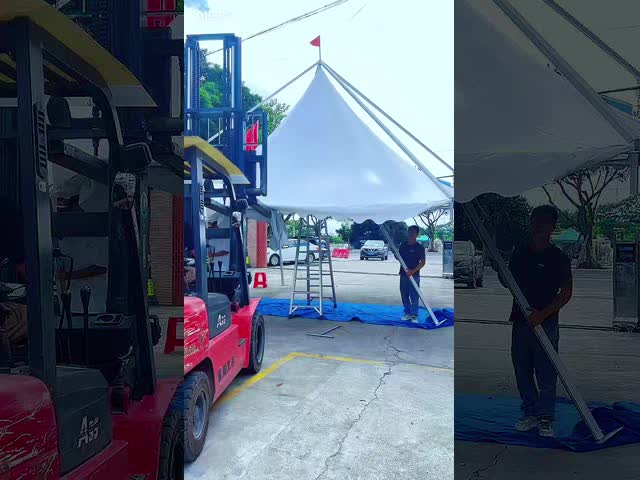 OEM Commercial Marquee Pop Up Pagoda Tent Large Gazebo For Outdoor Trade Show