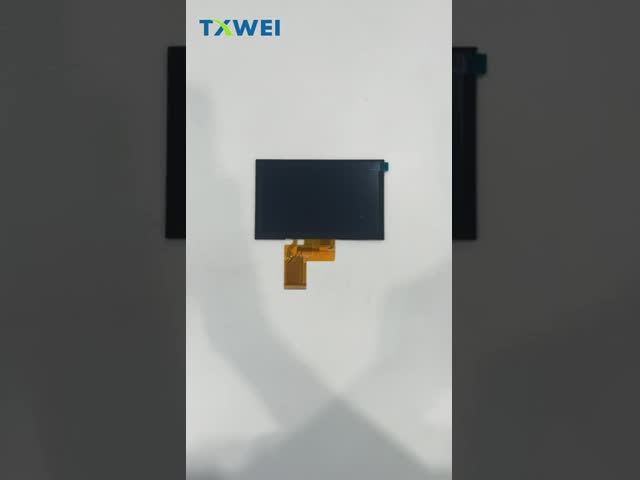 5-inch TFT LCD screen with RGB interface, 800 * 480 color LCD display, customized capacitive touch screen